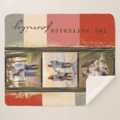 Familienname 3 Fotomaterial Rustikale Abstrakt Sherpadecke (Vorderseite (Horizontal))