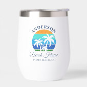 Familienname Beach House Sun Palm Trees (Links)