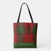Familienname Clan Maxwell Tartan & Castle Tasche (Rückseite)