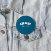 Familienname Collegiate Design Button (Beispiel)