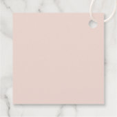 Familienname Dankbar Dankbarer, gesegneter Ernteda Geschenkanhänger (Rückseite)