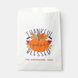 Familienname Dankbar Dankbarer, gesegneter Ernteda Geschenktütchen