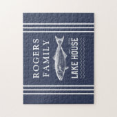 Familienname des Lake House Puzzle (Vertikal)