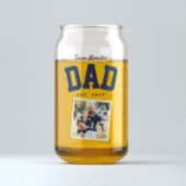 Familienname des Mannschafts-Vaters 1 Foto sportli Dosenglas