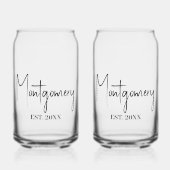 Familienname Dosenglas (Vorderseite)