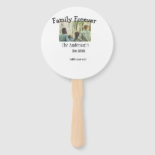 Familienname Foto Jahr rustikale Vintage Ferien hi Fächer
