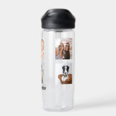 Familienname für Foto-Sortierfolge Trinkflasche (Rückseite)