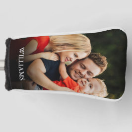 Familienname für personalisiertes Foto Golf Headcover