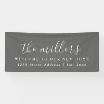 Familienname | Grau | Party für die Haushaltserwär