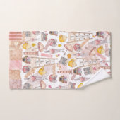 Familienname Herbstfarbenfall Badhandtuch Set (Handtuch)