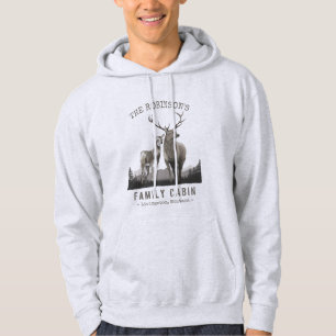 Familienname Hütte Hirschbaumwald Hoodie