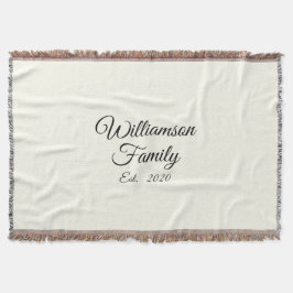 Familienname, Jahr, Anzahl Elfenbein anpassen Decke