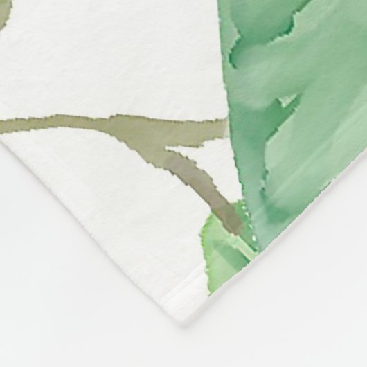 Familienname Lemons Fleecedecke (Ecke)