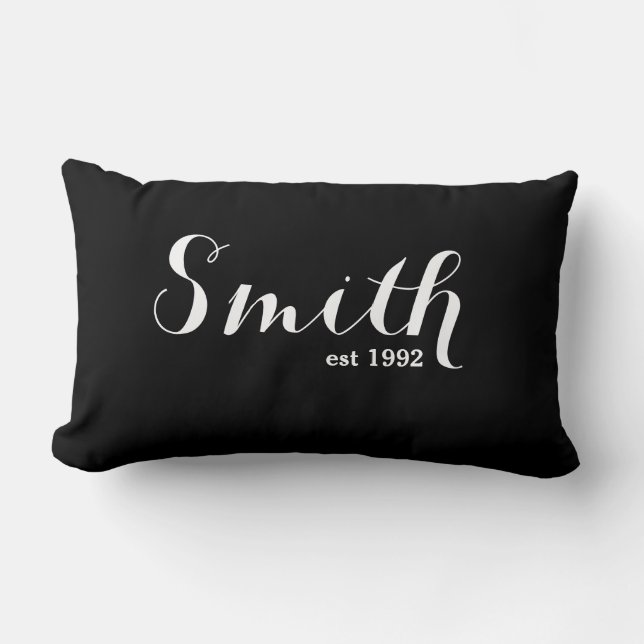 Familienname Lumbar Pillow - Smith Lendenkissen (Vorderseite)