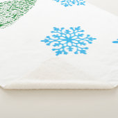 Familienname Moderner Weihnachtsbaum & glitzernder Sherpadecke (3/4)