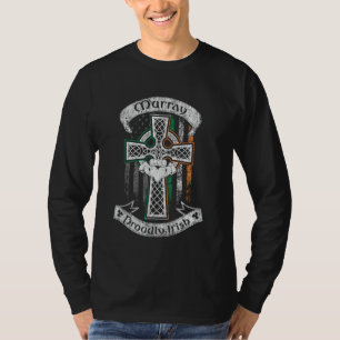 Familienname Murray irische Amerikaner Flagge Irla T-Shirt