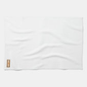 Familienname niedlich einfach und stilvoll weiß fü geschirrtuch (Horizontal)