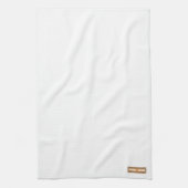 Familienname niedlich einfach und stilvoll weiß fü geschirrtuch (Vertikal)