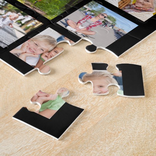 Familienname oder Titel Schwarz Puzzle (Seite)