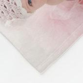 Familienname Overlay 30 Collage Template grau Fleecedecke (Ecke)