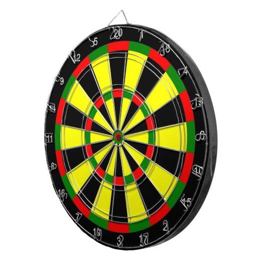 Familienname Personalisiert Blue Dartboard Dartscheibe (Vorderseite rechts)