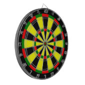 Familienname Personalisiert Blue Dartboard Dartscheibe (Vorderseite Links)