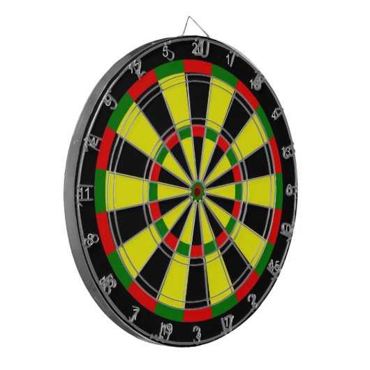 Familienname Personalisiert Blue Dartboard Dartscheibe (Vorderseite Links)