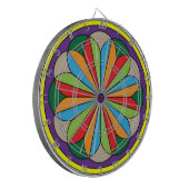Familienname Personalisiert Blue Dartboard Dartscheibe (Vorderseite Links)