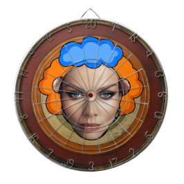 Familienname Personalisiert Blue Dartboard Dartscheibe