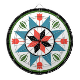 Familienname Personalisiert Blue Dartboard Dartscheibe