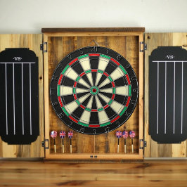 Familienname Personalisiert Blue Dartboard Dartscheibe