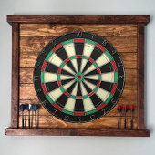 Familienname Personalisiert Blue Dartboard Dartscheibe