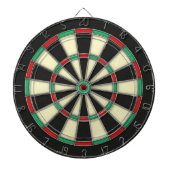 Familienname Personalisiert Blue Dartboard Dartscheibe (vorne)