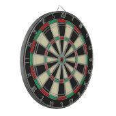 Familienname Personalisiert Blue Dartboard Dartscheibe (Vorderseite Links)