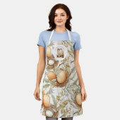 Familienname Rustic Osterbeige Schürze (Getragen)