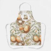 Familienname Rustic Osterbeige Schürze (Vorderseite)