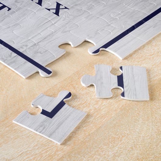 Familienname Rustic Puzzle (Seite)