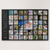 Familienname "Schwarz" Puzzle (Horizontal)