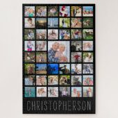 Familienname "Schwarz" Puzzle (Vertikal)