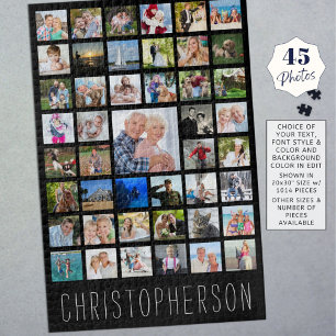 Familienname "Schwarz" Puzzle