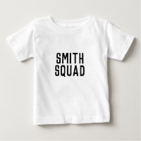 Familienname Squad | Moderne Trendige Stylische