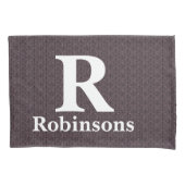 Familienname Sweater Pillowcases Kissenbezug (Vorderseite-Links)