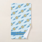Familienname Tempelberg Jerusalem Badhandtuch Set (Handtuch)