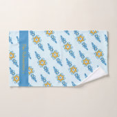 Familienname Tempelberg Jerusalem Badhandtuch Set (Handtuch)