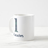 Familienname und Karierter Kleinbuchstabe Kaffeetasse (Vorderseite Links)