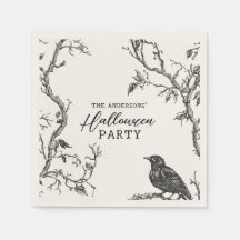 Familienname Vintage Gothic Halloween-Party