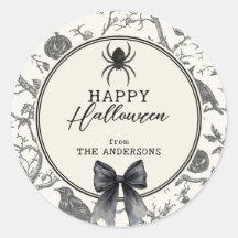 Familienname Vintage Gothic Halloween