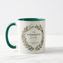 Familienname Weihnachtserinnerungen Geschenk