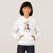 Familienname Weihnachtsgeburt Crew Niedlich Hund u Hoodie (Vorne ganz)