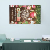 Familienname Weihnachtskochtopf Dekorieren Party Banner (Messeveranstaltung)